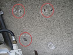 配管貫通部
