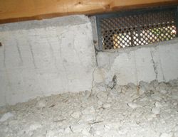 基礎のひび割れ
